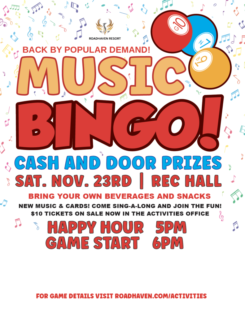 Music Bingo Flyer